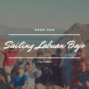 Open Trip Labuan Bajo 4D3N (Open Trip Sailing Komodo)